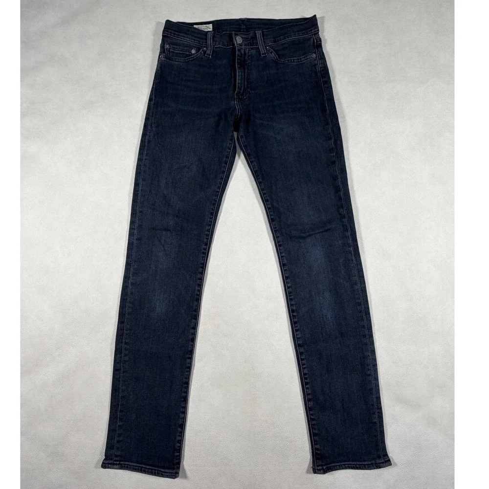 Levis Premium 511 Slim Fit Jeans Mens 30x32 Dark Indigo Stretch Denim 04511-2090